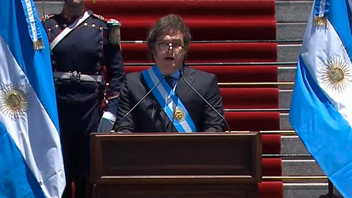 Primer discurso de Javier Milei El Diario Paraná