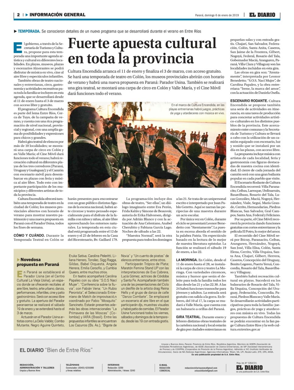 El Diario Edicion Impresa